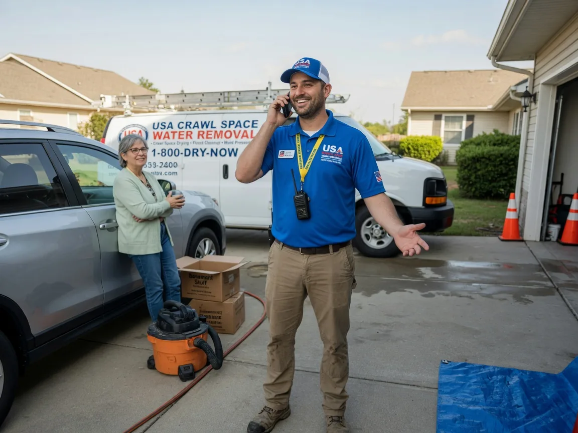 Crawl Space Water Removal Amherst, SD FAQs